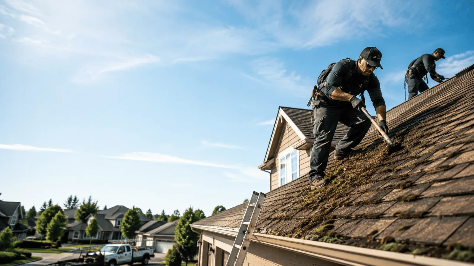 Roof Moss Removal in Clearlake, CA near me